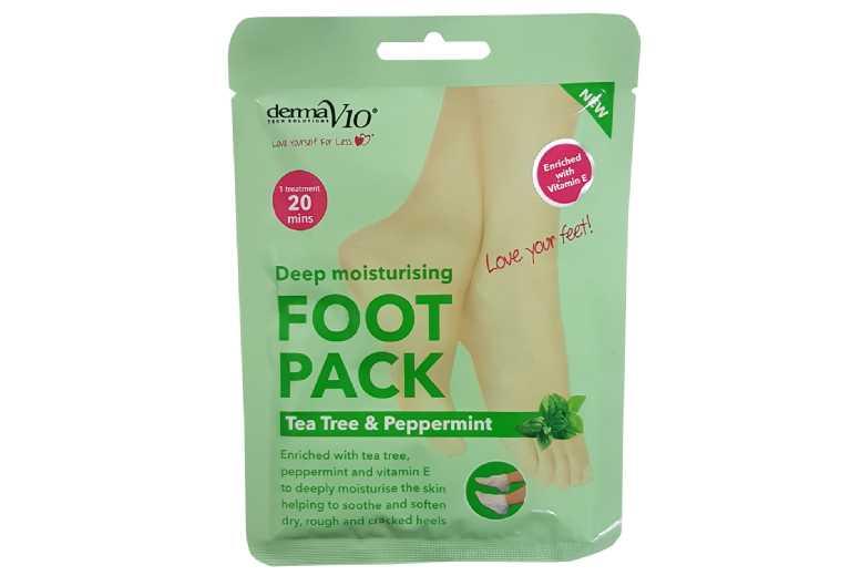 Vitamin E Foot Mask Collection - Hydrating, Soothing Skincare For Dry & Cracked Feet (Tea Tree, Peppermint, Argan Oil, Almond & Honey) | For All Skin
