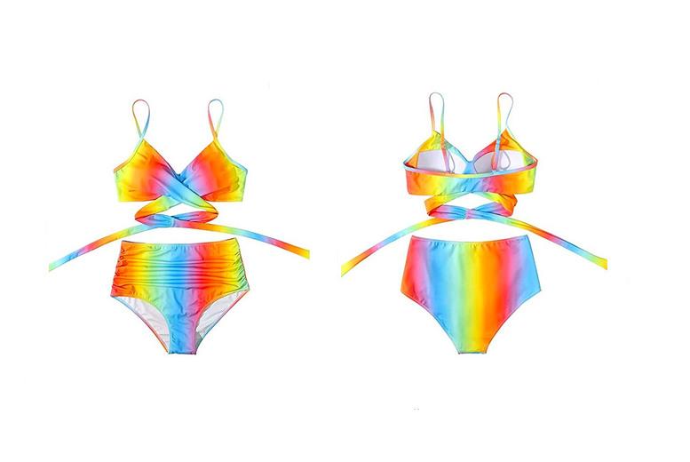 Ruched Padded Bikini Set - Perfect Summer Swimwear