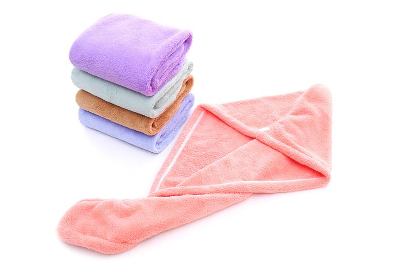 Microfibre 'Speedy Dry' Turbie Hair Towel - 5 Colours