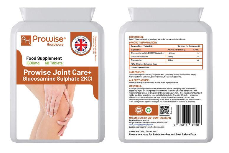 2-Month Supply Of Glucosamine Sulphate Tablets