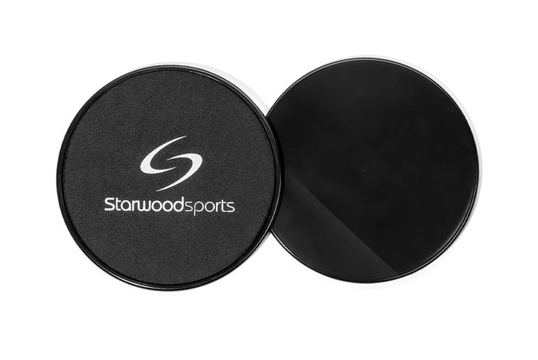Dual-Sided Gym Gliding Discs - Core Sliders For All Floors, Compact, Multi-Functional