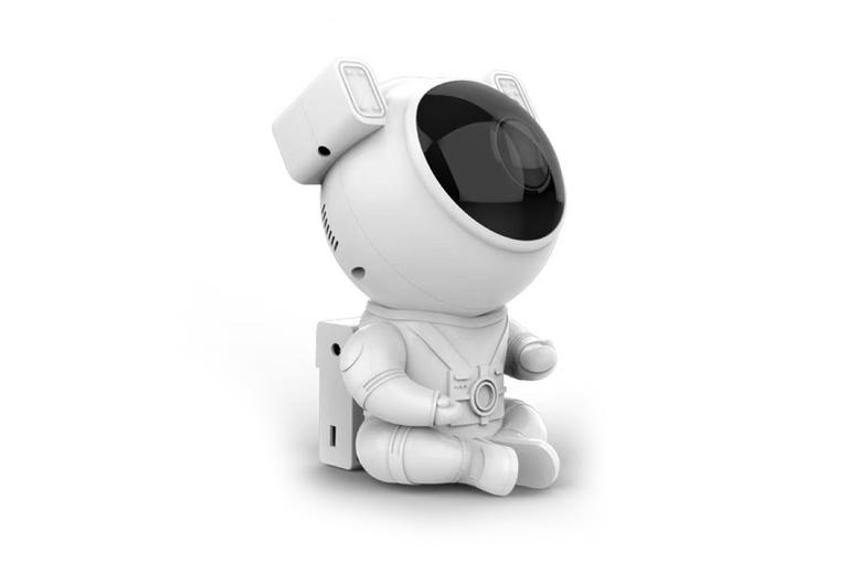 Led Astronaut Galaxy Star Projector Toy - Remote Control, Ages 3+, Imaginative Space Light