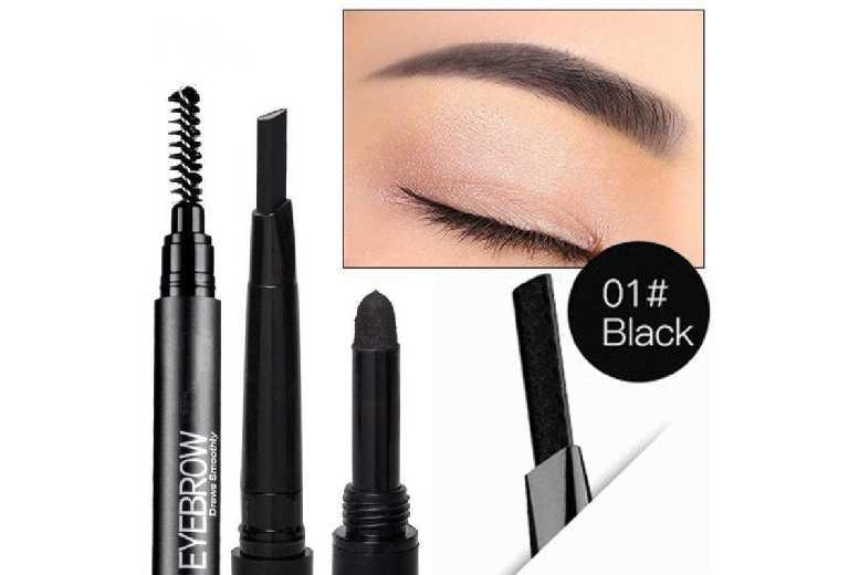 3-In-1 Glamza Stereo Eyebrow Liner Pen - Waterproof & Long-Lasting