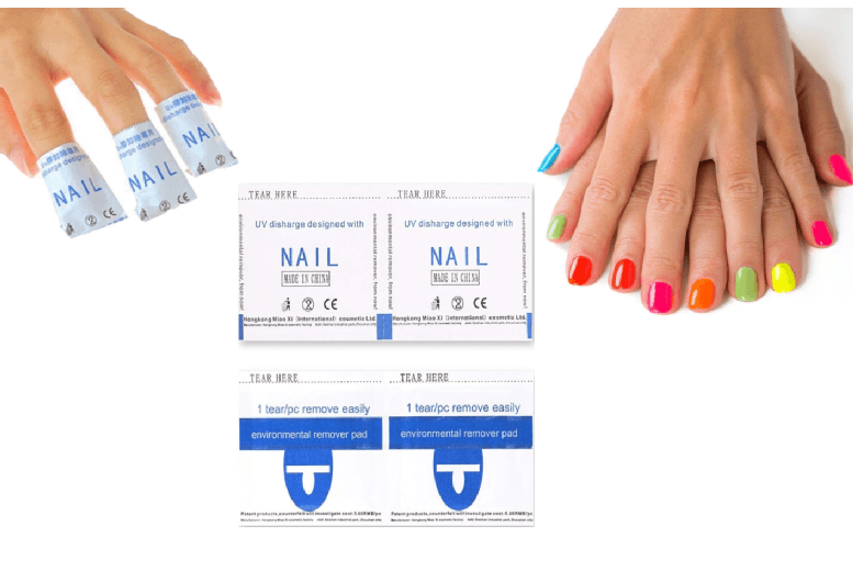 Effortless Gel Nail Polish Remover Wraps - Quick, Gentle, Salon-Quality Removal
