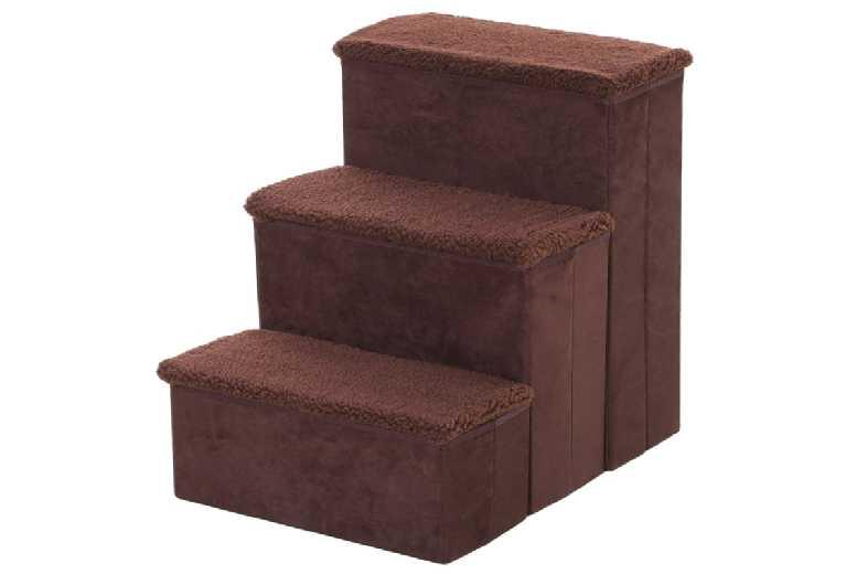 Price Drop! Portable Dog Steps For Bed - Lightweight, Sturdy Pet Stairs For Small & Elderly Dogs