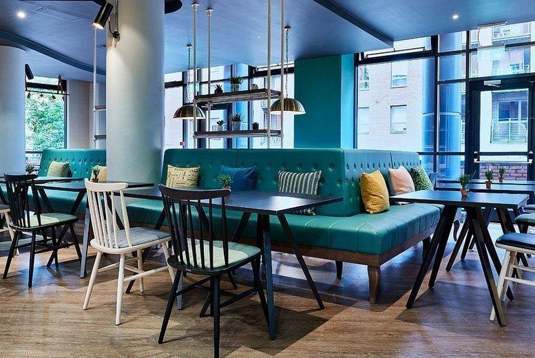 Leonardo Hotel Manchester Central Bed & Breakfast City Break For Two - Choose From Either £20 Food Or Drink Credit Or A Bottle Of Prosecco