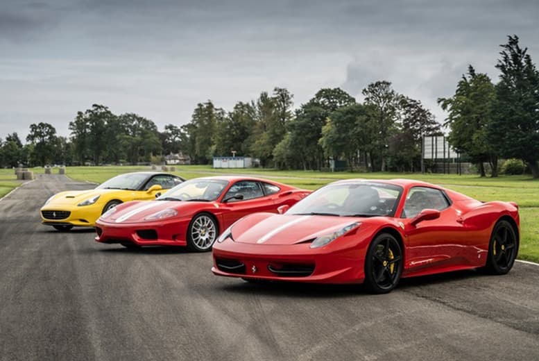 Supercar Driving Experience: Ferrari California - 3 Or 6 Laps At Nutts Corner Raceway With Supercar Experience Ireland (Upgrade Available)