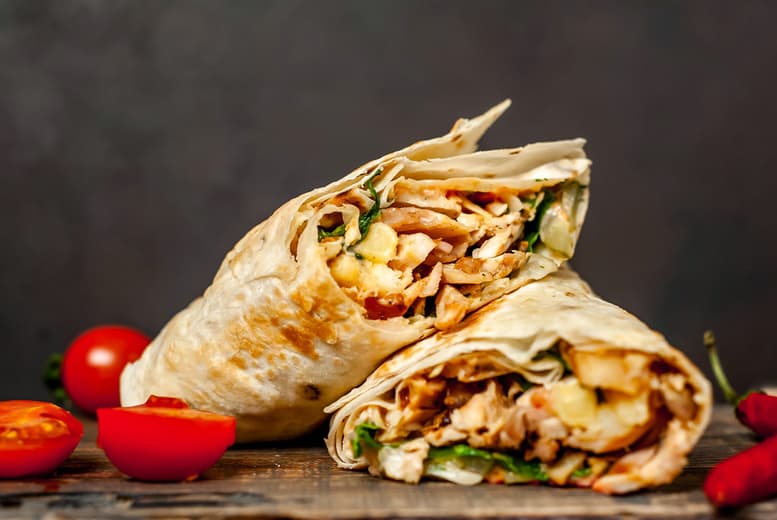 Choice Of Shawarma, Falafel Or Wrap & Fries & Drink At Beauty And The Beef