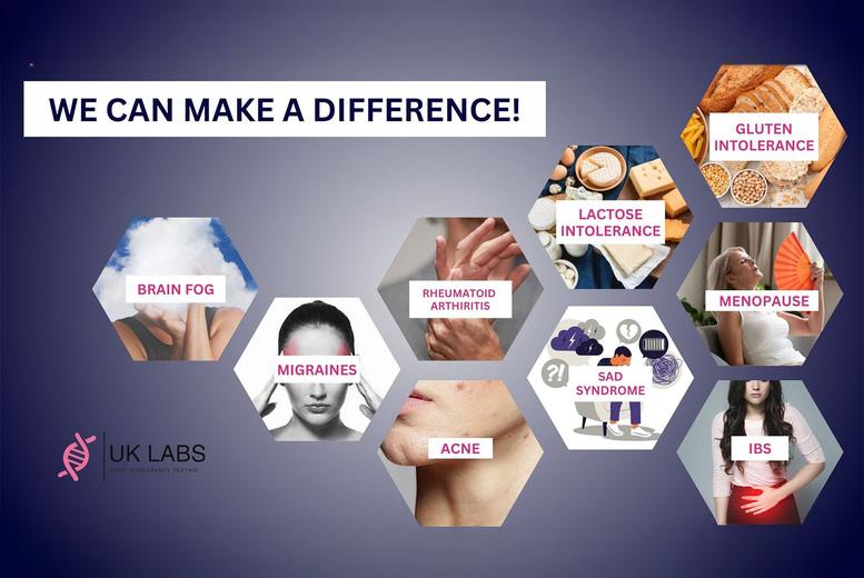 Uk Labs - At-Home Digestive Health Test: 500 - 1,100 Items