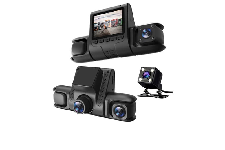 4K Ultra-Hd Car Dash Cam Recorder - 3 Or 4 Channel, Universal Fit, Easy Install