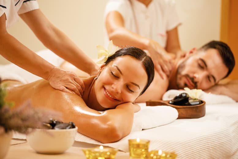 60 Minute Couples Massage: Swedish Or Deep Tissue Therapy