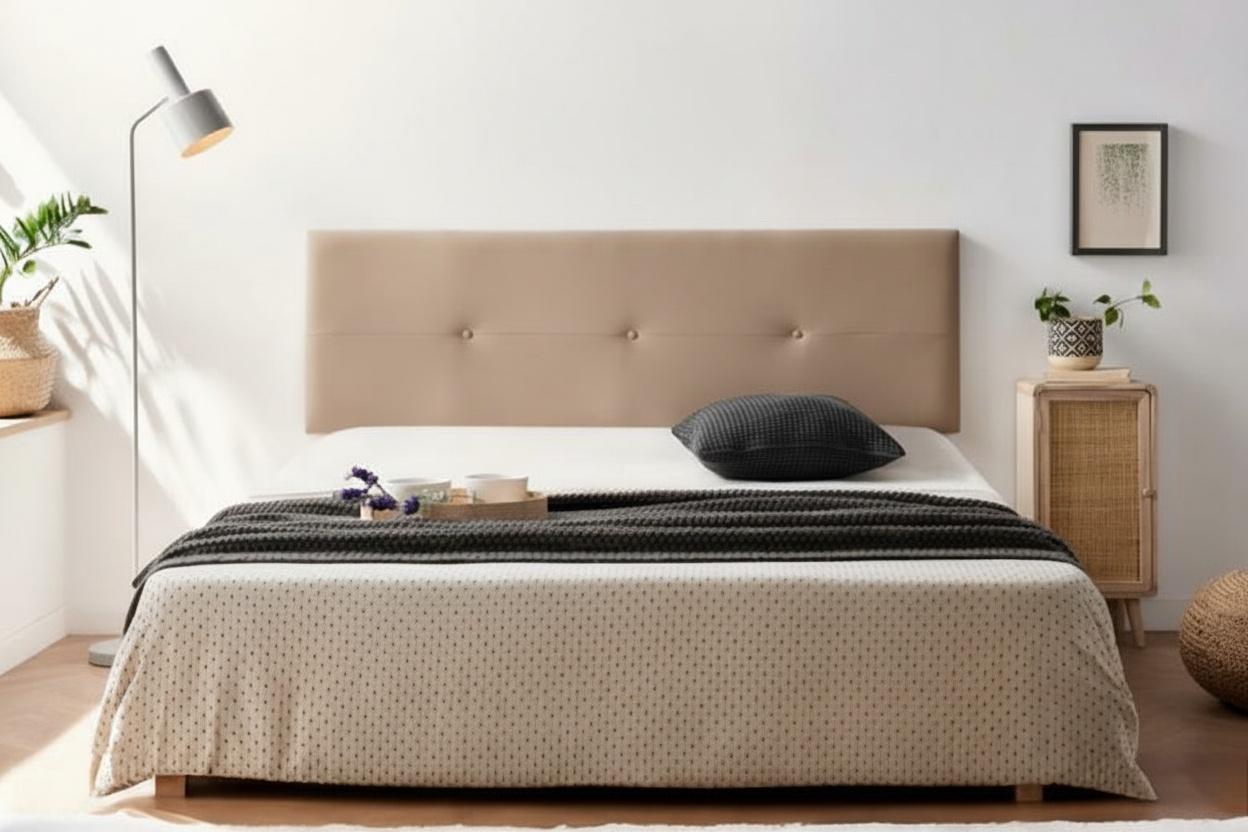 Napoli Leatherette Headboard - 3 Sizes, 12 Colours