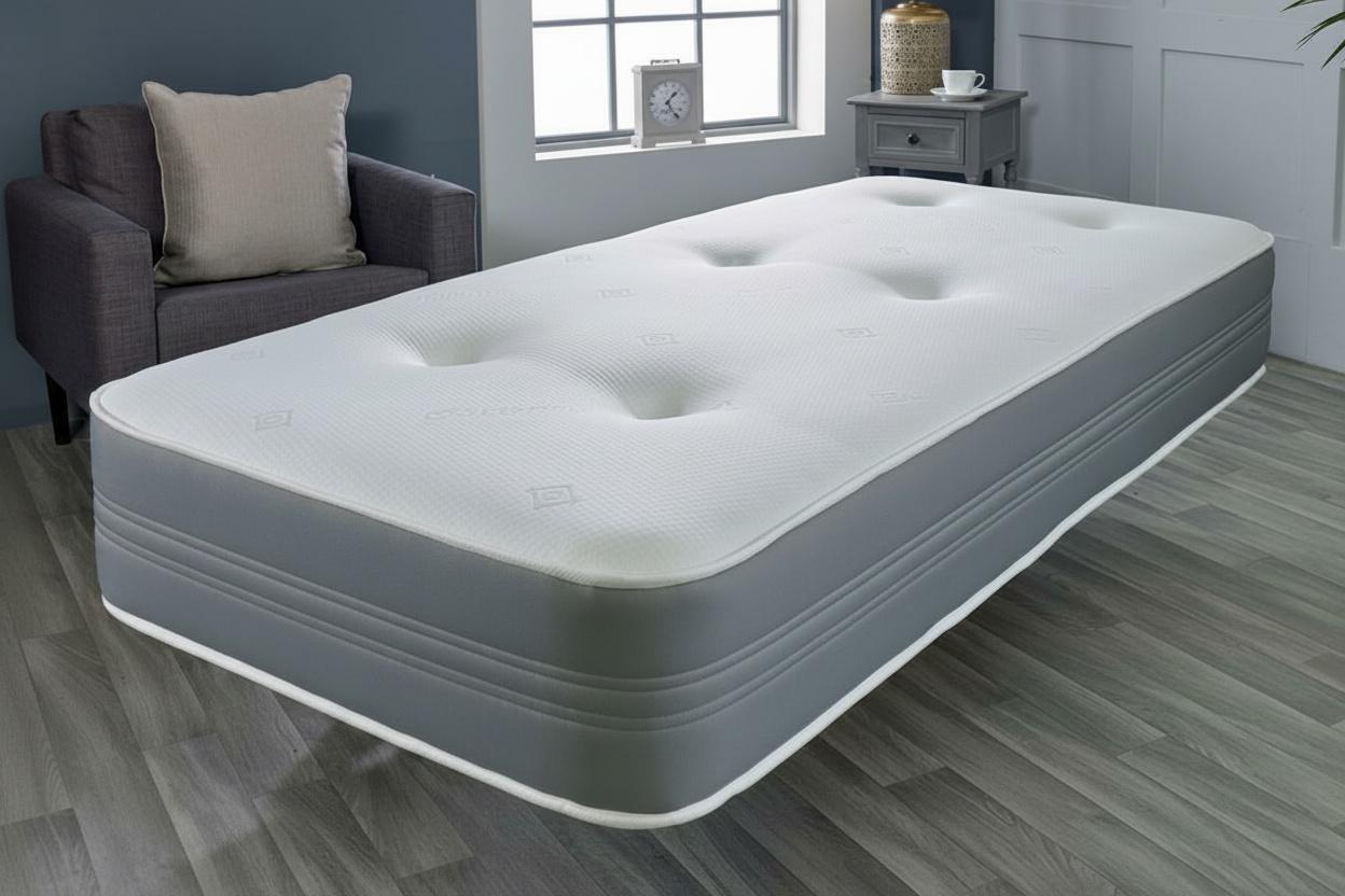 Ergonomic Memory Foam Mattress - Pressure Relief & Cooling, 4 Sizes
