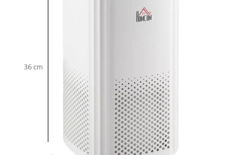 Ultimate Hepa Carbon Air Purifier - Modern Quiet Home Filter, Led Display, Sleek Design