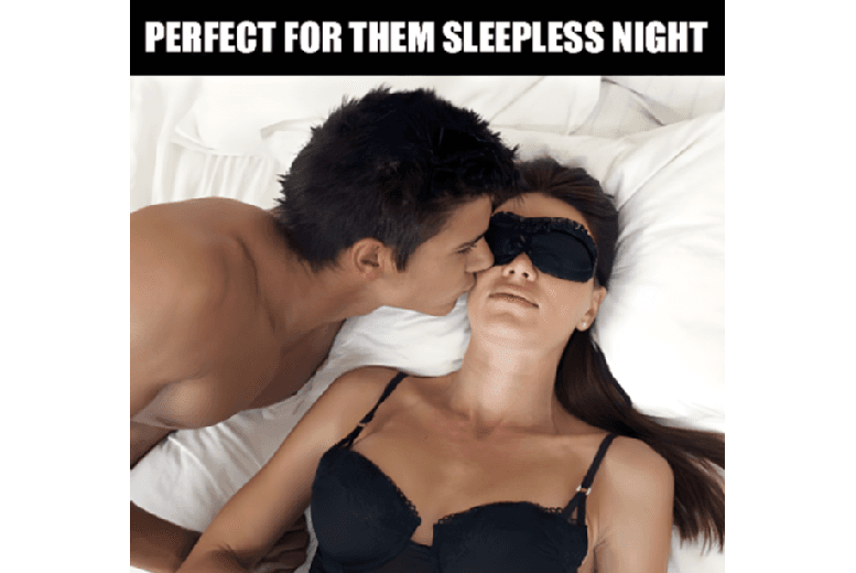Glamza 3D Ultra-Comfort Blackout Sleep Mask - Soft Polyester Eye Cover, Ergonomic, Universal Fit