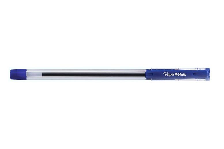 Paper Mate 0.7Mm Fine Point Blue Ballpoint Pens - Smooth Writing, Ergonomic Grip, Pack Of 5 Or 10