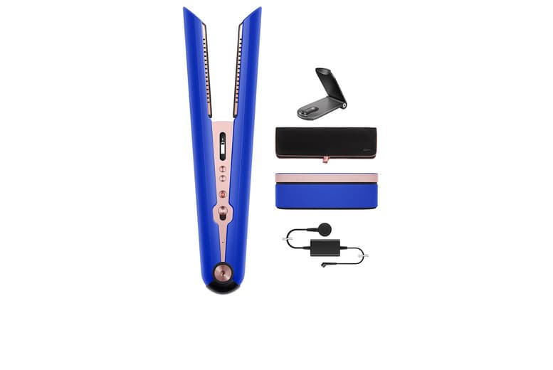 Early Bird! Refurbished Dyson Corrale Hs07 Straightener In Vinca Blue/Rosé Finish