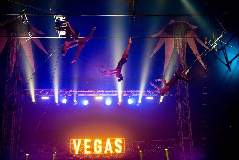 Grandstand Ticket To Circus Vegas Show - 14Th-17Th May - Meath, Ireland