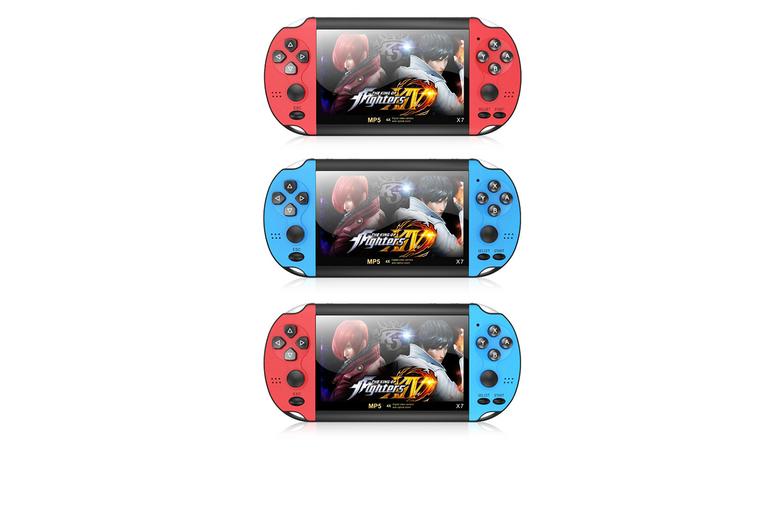 X7 Handheld Game Console W/ 3000 Retro Games - 3 Colours