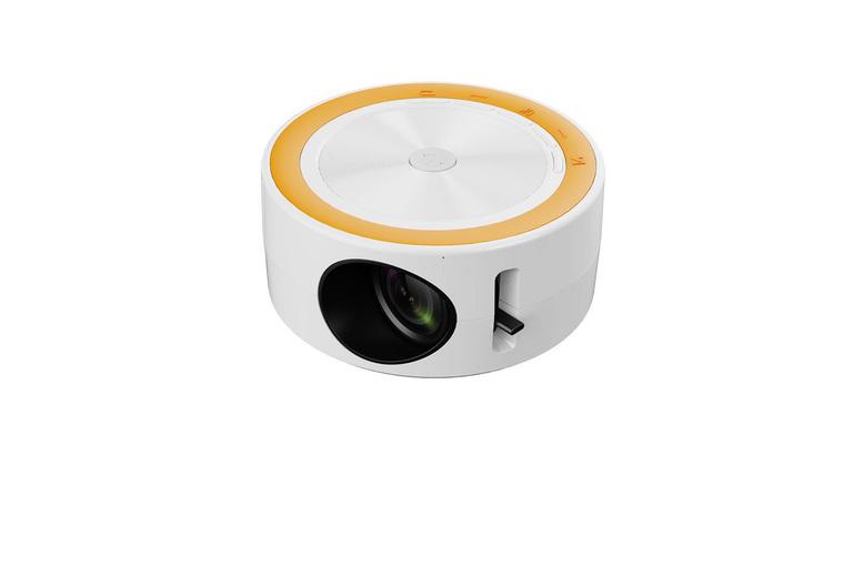 Portable Mini Hd Home Cinema Projector - 1080P Support, 100" Display, 4 Colour Options