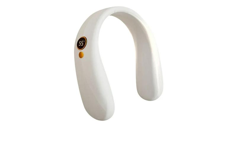 U-Shaped Rechargeable Electric Neck Warmer - 4 Heat Levels, Portable & Multifunctional Comfort