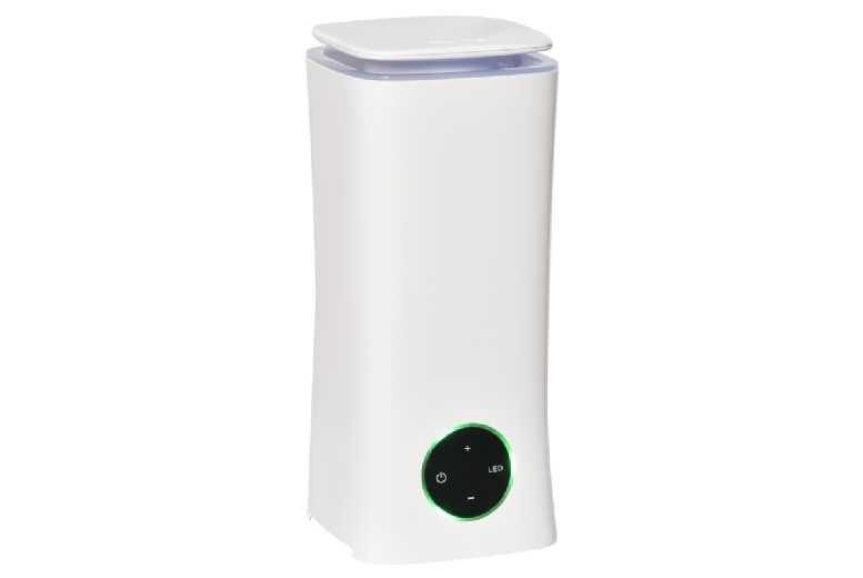 2L Ultrasonic Cool Mist Humidifier With 7-Colour Led Lights - Quiet, Adjustable Output & Compact Design