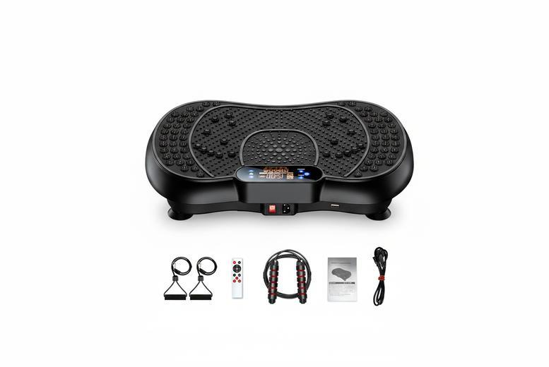 Vibration Plate Exercise Machine With Bluetooth Speaker