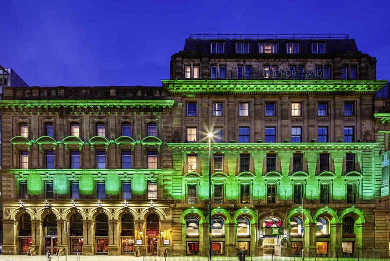 Manchester Portland By Sunday Hotel Stay For 2: Breakfast, Late Checkout & Dinner Option