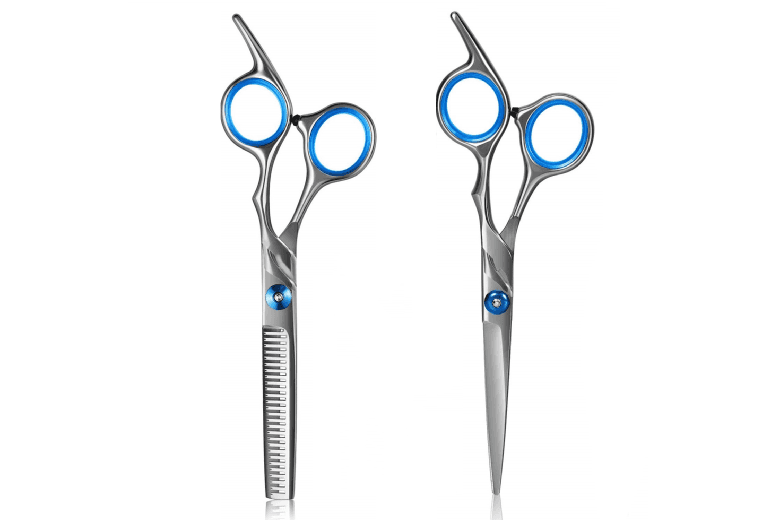 Precision Wet & Dry Hair Removal Scissors Set - Pain-Free, Face & Body Grooming