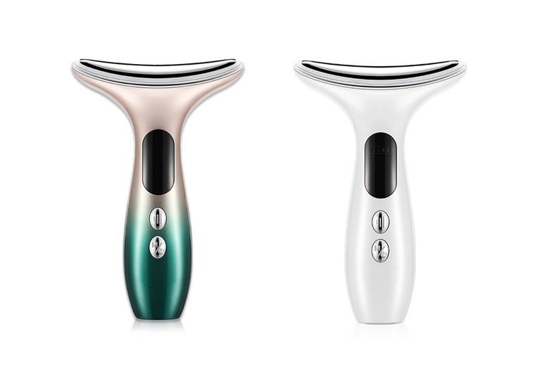 Led Neck Wrinkle Removal Device - Multi-Mode, Sonic Vibration, Portable, 2 Colours