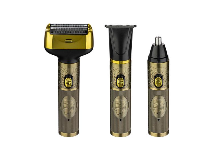 Price Drop! 3-In-1 Usb Rechargeable Electric Men'S Shaver & Beard Trimmer - Cordless Grooming Kit