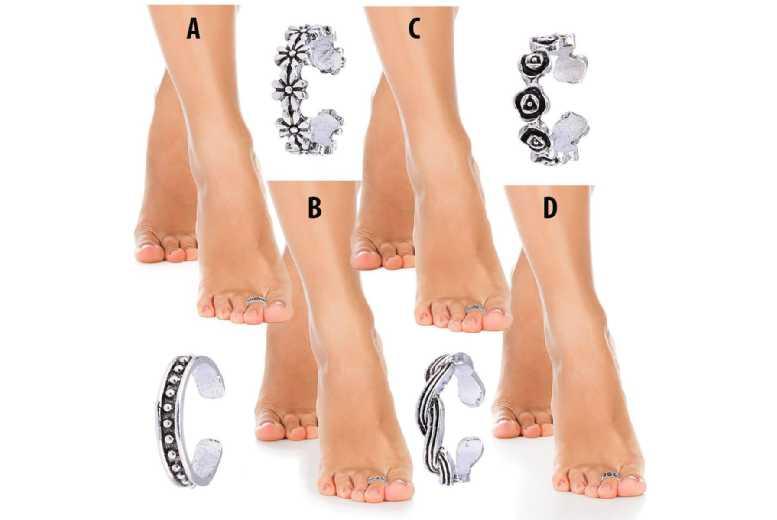 Adjustable Sterling Silver Vintage Toe & Midi Rings - 4 Pack Summer Stackable Set