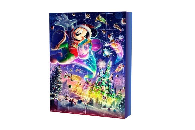 Kids Toy Advent Calendar - Mickey Mouse , 24 Surprises, 4 Festive Styles