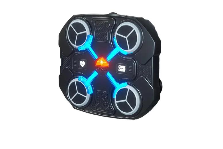 Price Drop! Smart Music Boxing Training Machine - Wall-Mounted Punch Pad, Bluetooth, Usb Rechargeable, 2 Colours