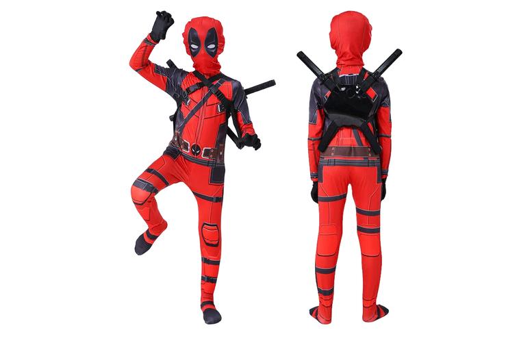 Price Drop! Kids Deadpool  Superhero Costume - 5 Sizes!