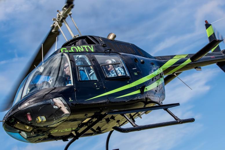 10Km Helicopter Buzz Flight For One Or Two