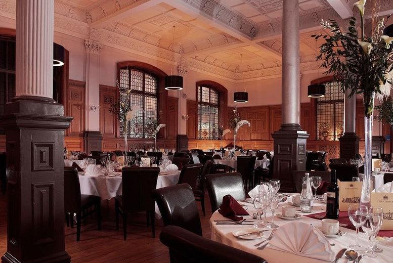 Harrogate Stay At The Crown Hotel With Breakfast & 3-Course Dinner Upgrade