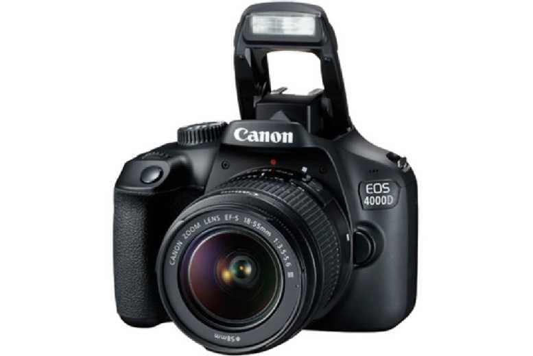 Canon Eos 4000D Dslr Camera With 18Mp Sensor And Wi-Fi Connectivity