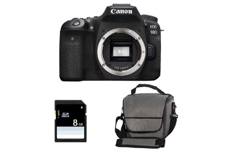 Canon Eos 90D Dslr Camera Body With 32.5Mp Sensor And 4K Video