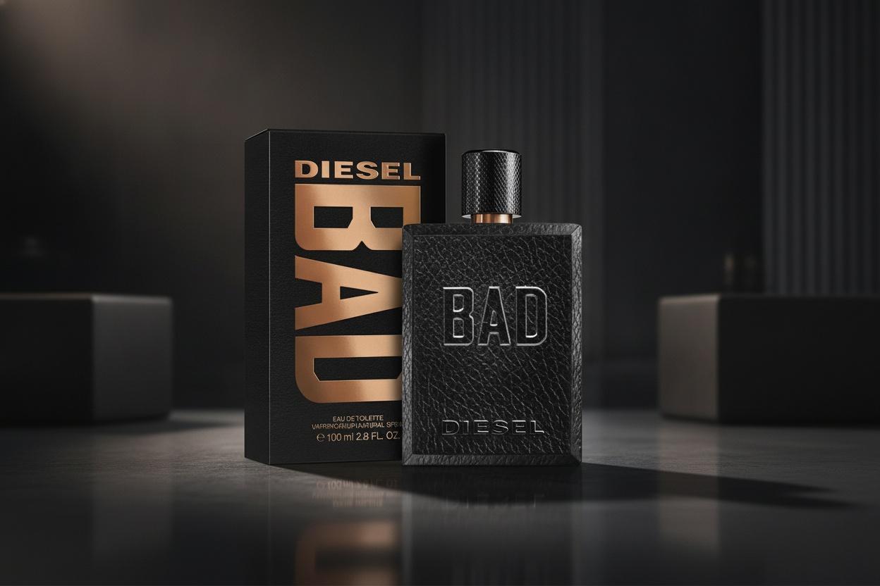 Diesel Bad Eau De Toilette Woody Citrus Men'S Fragrance 100Ml Spray