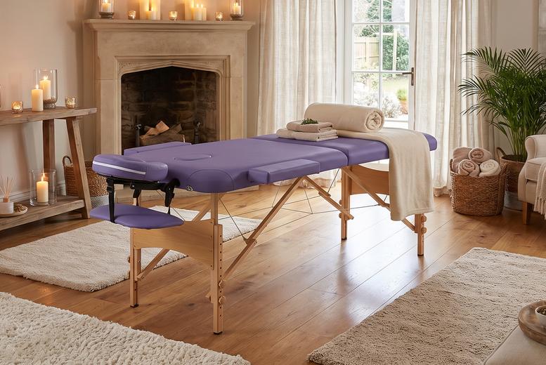 Homcom 210X81Cm Portable Massage Table