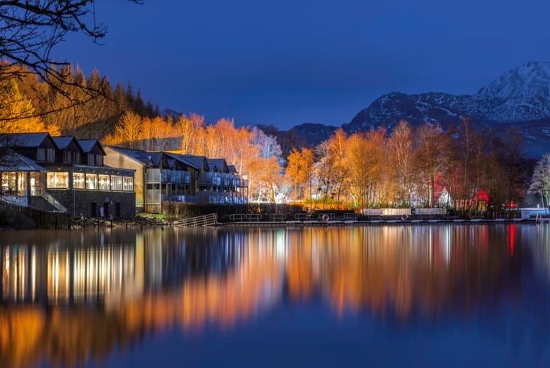 4* Lodge On Loch Lomond Stay For 2 With 2-Course Dinner Upgrade