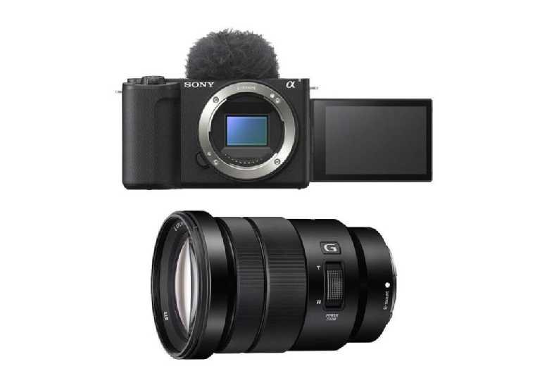 Sony Zv-E10 Ii Mirrorless Vlogging Camera With 18-105Mm G Lens, 4K Video, Black