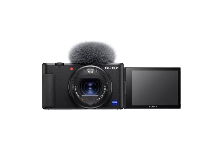 Sony Zv-1 Compact Vlogging Camera With Grip