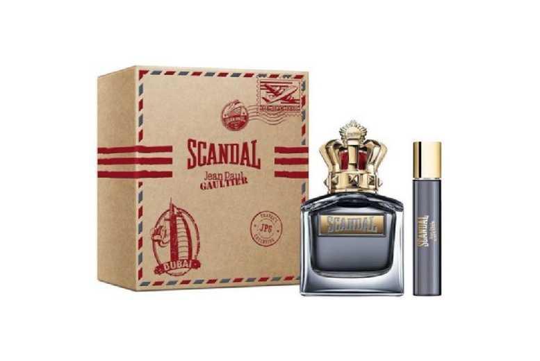 Jean Paul Gaultier Scandal Eau de Toilette Gift Set - Pear, Jasmine & Honey - 100ml + 20ml Mini - Women's Luxury Fragrance