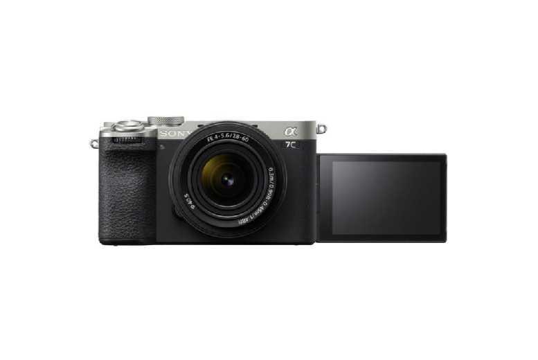Sony A7C Ii Mirrorless Camera With 28-60Mm Lens, 33Mp Sensor, Silver