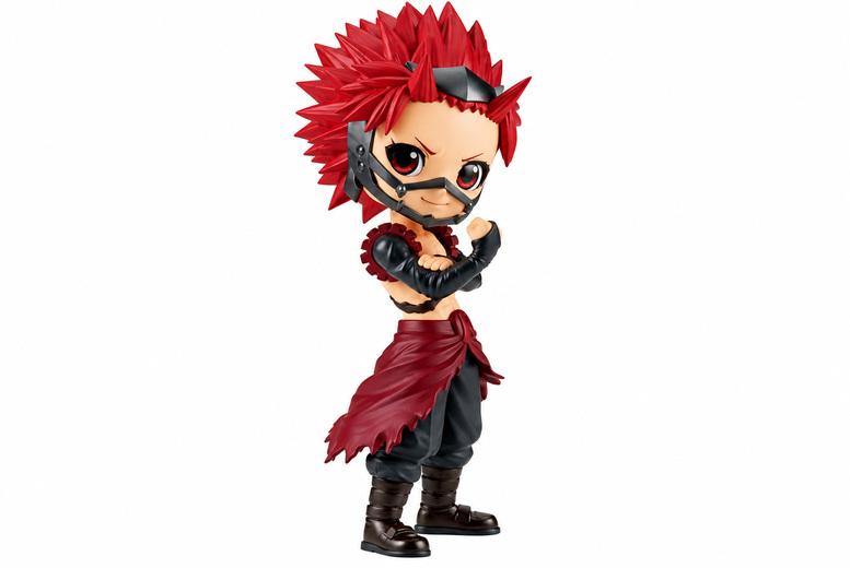 Banpresto Q Posket Eijiro Kirishima Collectible Figurine - Anime Hero Toy For Ages 15+, My Hero Academia, Durable Display Model