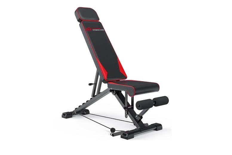Folding Workout Weight Bench With 8 Positions