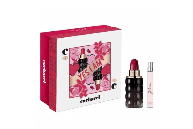 Cacharel Yes I Am Eau De Parfum Set - Floral Oriental Perfume For Women, 50Ml + 10Ml Mini