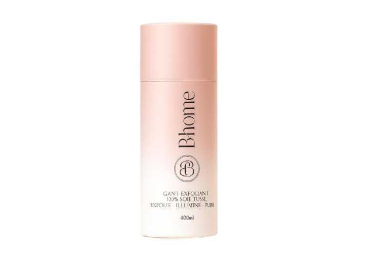 Bhome 100% Turkish Silk Exfoliating Glove - Gentle Brightening For Sensitive Skin